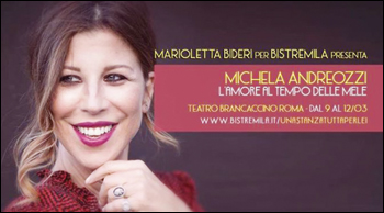 Michela Andreozzi   al “Brancaccino” 