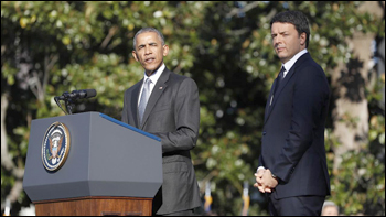 Renzi-Obama: 2 cuori   e una capanna 