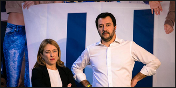 Social: Salvini e Meloni  dicono le stesse cose