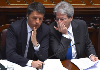 La spina di Gentiloni si chiama Renzi 
