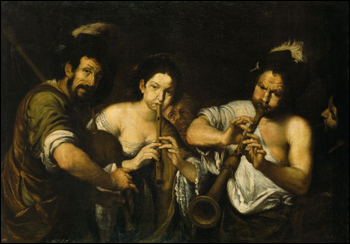Tamburini, musicanti   e trombettieri 