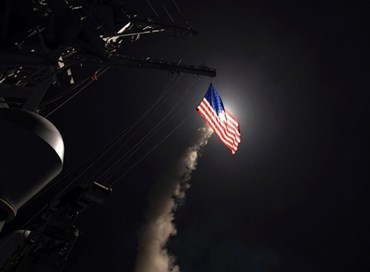 I missili di Trump lanciati sulla Siria