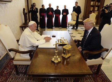 Trump a Roma, prima tappa: il Vaticano