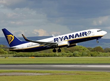 Ryanair: Trapani penalizzata, tagli del 60 per cento