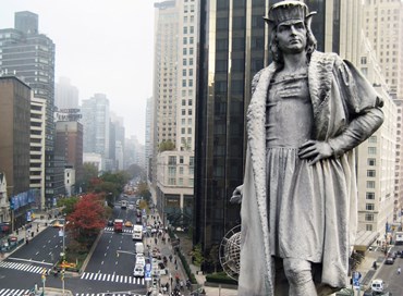 New York: la statua di Colombo a rischio alla vigilia del “Columbus Day”