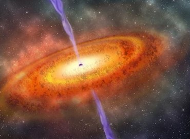 I buchi neri giganti regolano la nascita delle stelle