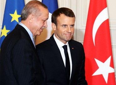 Vertice Macron-Erdogan: lotta al terrorismo e adesione Turchia a Ue