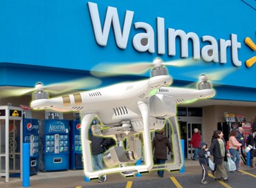 Walmart sperimenta il drone commesso