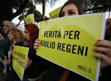 Caso Regeni: l’Italia risponda agli inquirenti egiziani