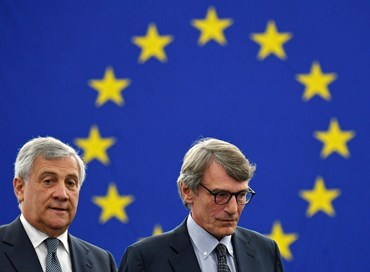 Tajani: “Sassoli perbene ma elezione frutto ingerenza Stati”