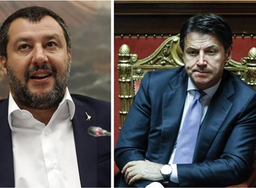 Salvini durissimo: “Le parole di Conte? Mi interessano meno di zero”
