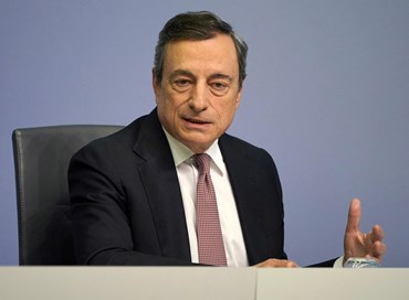 Bce: “Pil Eurozona più debole, rischio dazi”