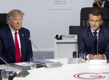 G7, Macron e Trump chiudono un vertice “sorprendente”