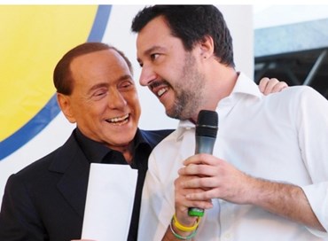 Salvini e Berlusconi: “Opposizione comune a un governo abusivo”