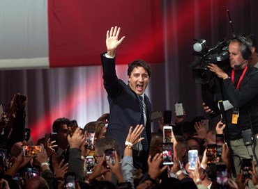 Canada, Trudeau costretto a un governo di minoranza