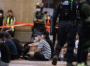 Proteste a Hong Kong, arrestata una 15enne