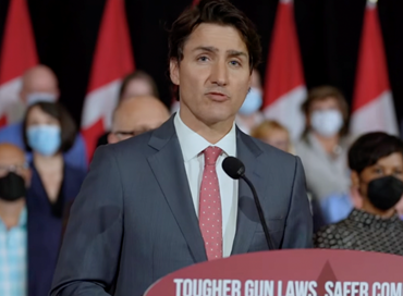 Canada verso il blocco delle pistole