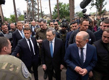 Il viaggio in Ucraina dei leader europei