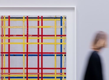 Un quadro di Mondrian esposto per 42 anni al contrario