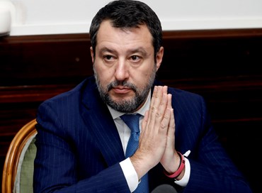 Nella parabola di Salvini è comparso Bossi