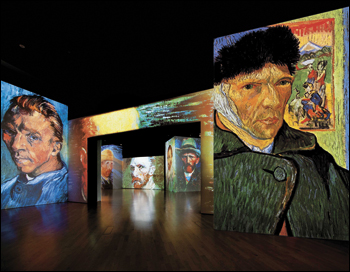 “Van Gogh Alive”,   l’arte senza cornici