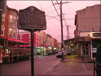 9th St. Italian Market,   intervista a D. Crimi 