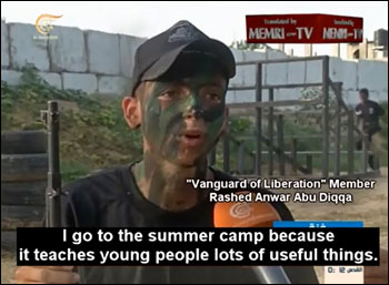I campi estivi di Hamas che sfruttano i minori 