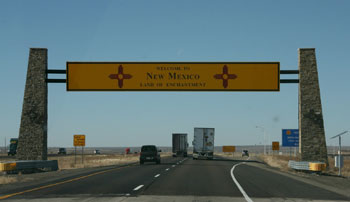 Tracce tricolori nel New Mexico 