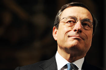 Draghi: ripresa graduale nel 2013 