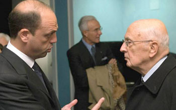 Alfano, Re Giorgio e… il complotto