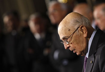 Parabola di Napolitano e... l’“Italian dream”