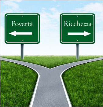 Creare ricchezza, non distribuire miseria