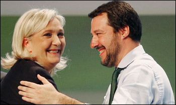 L’attrazione Le Pen, contraddizioni Salvini