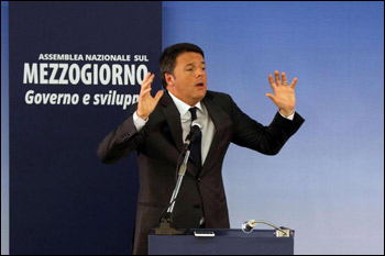 Renzi usa la forza contro i disoccupati