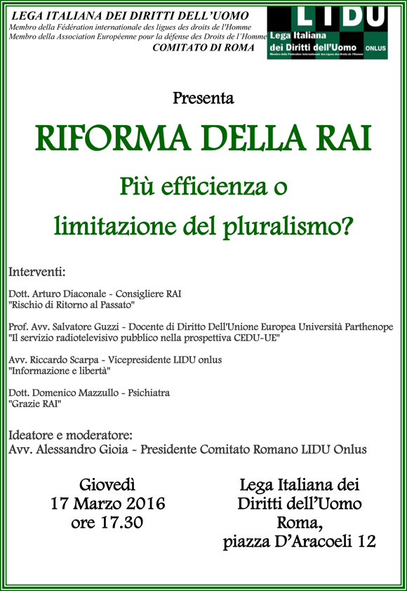 Riforma Rai: più efficienza o limitazione del pluralismo?