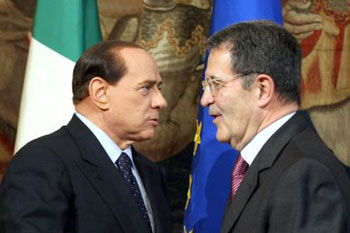 Per Berlusconi e Prodi senatori a vita