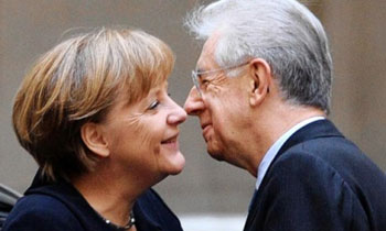 L’Italia che segue. La Merkel