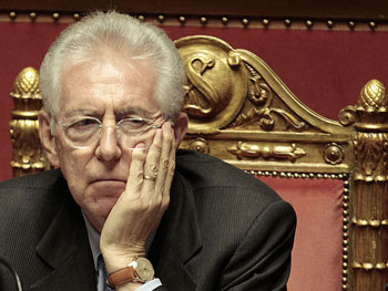 Monti e la politica come fatto personale