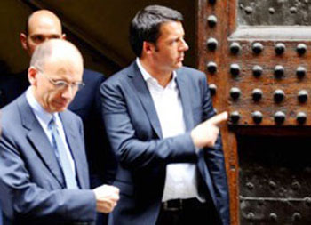 L'antagonismo Renzi-Letta