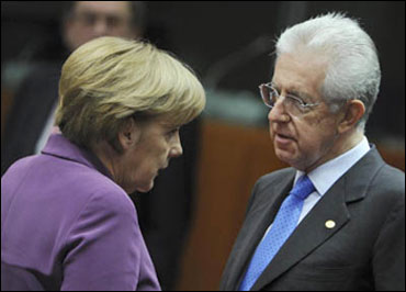 Viaggio fallimentare di Monti in Europa