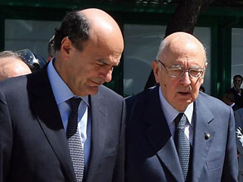 La sfida di Bersani a Napolitano