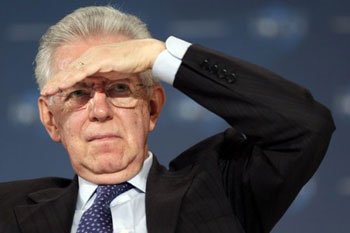 La campagna fallimentare di Monti