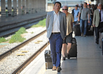 Il piede sbagliato di Matteo Renzi