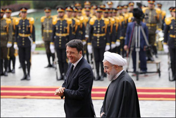 Renzi a Teheran tra affari e preoccupazioni