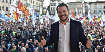 Salvini lancia l’Opa sul centrodestra 