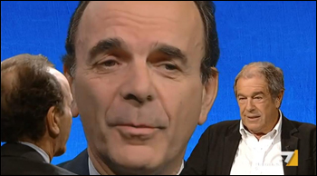 Stefano Parisi e legnate da “Faccia a faccia”