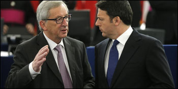 Renzi e “Dio stramaledica Juncker!”