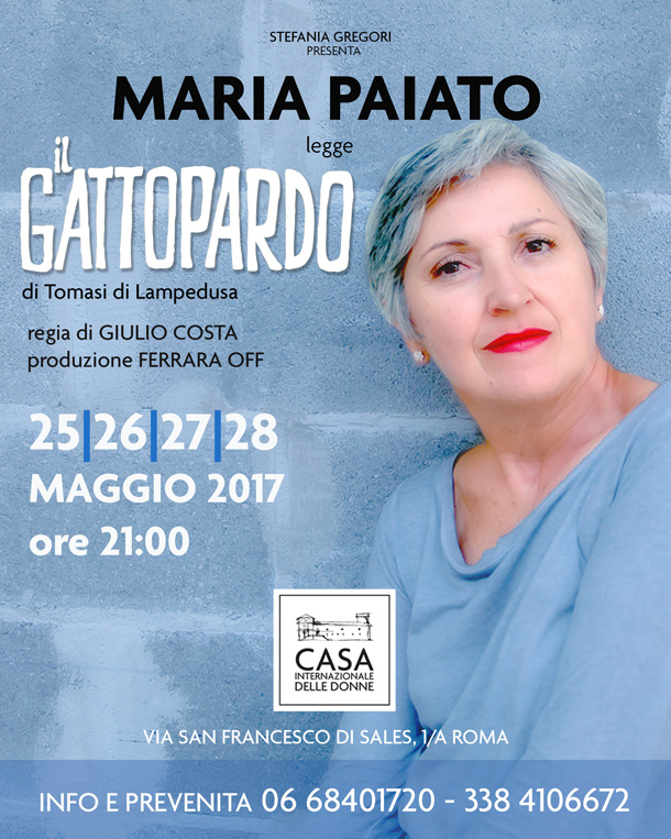 Maria Paiato, quattro parti di Gattopardo