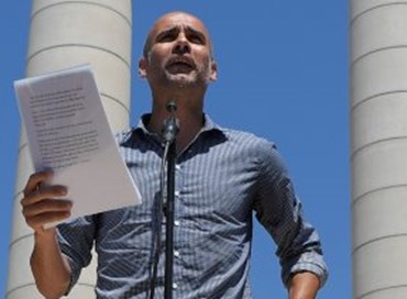 Guardiola arringa i catalani: “Vogliamo l’indipendenza”