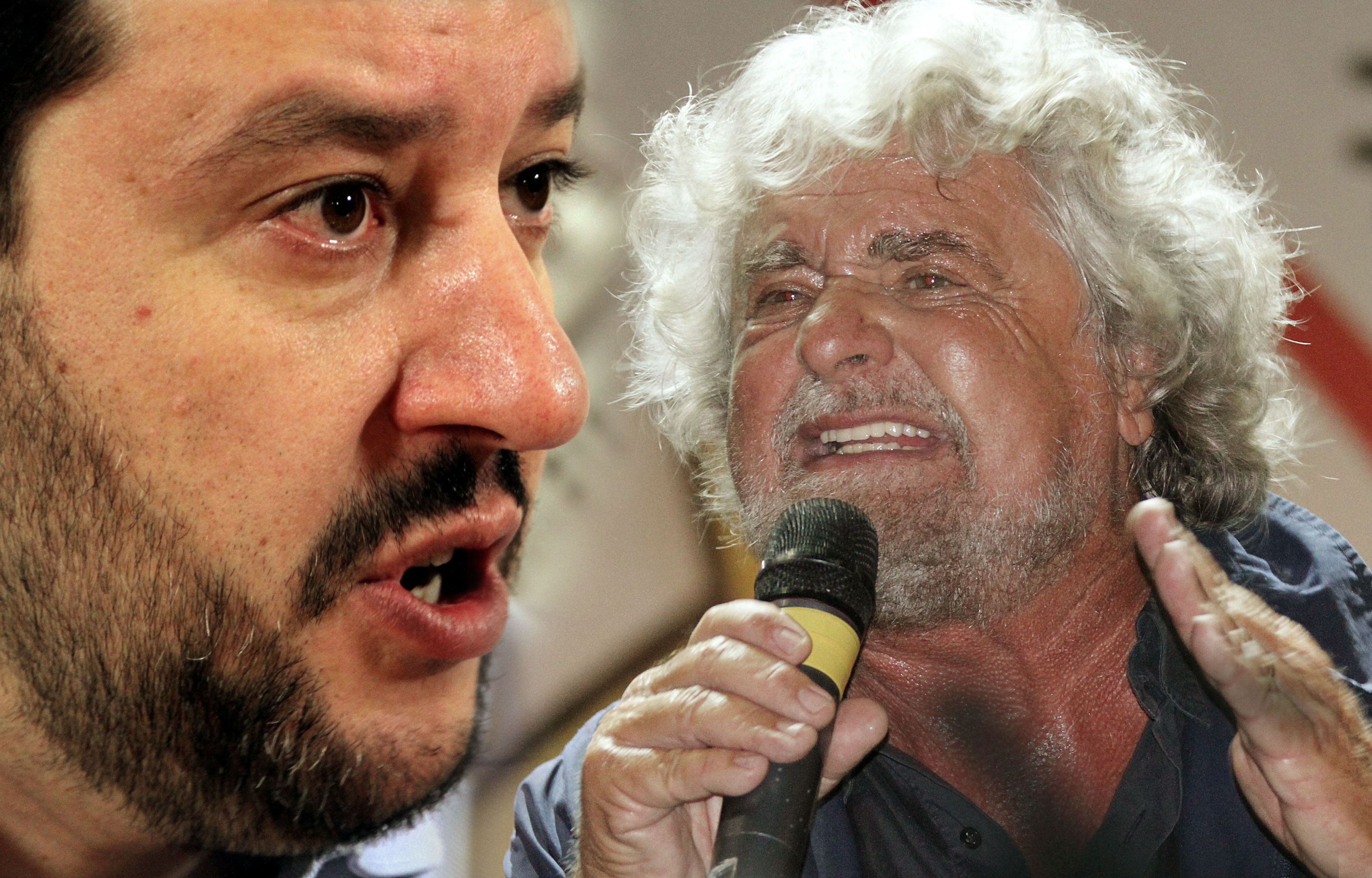 La strana coppia Grillo e Salvini